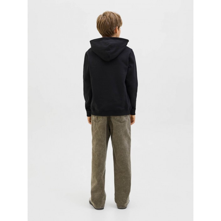 jack en jones boys JORNORREBRO EMB SWEAT HOOD NOOS JNR Black | Freewear JORNORREBRO EMB SWEAT HOOD NOOS JNR - www.freewear.nl - Freewear