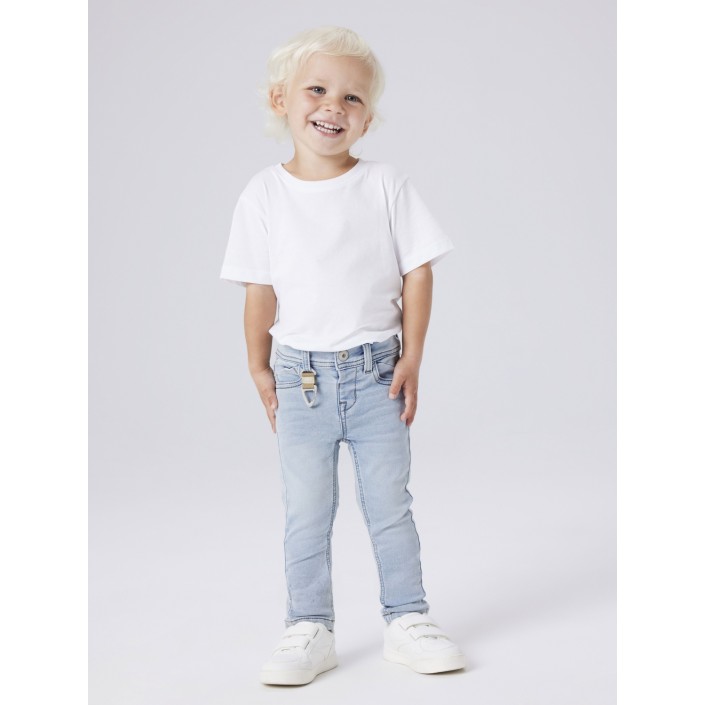 NAME IT MINI NMMTHEO DNMTHAYER 2689SWE KEY PANT : Light Blue Bleached Denim | Freewear NMMTHEO DNMTHAYER 2689SWE KEY PANT : - www.freewear.nl - Freewear