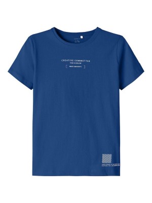 NAME IT KIDS NKMNEIMDAL SS TOP True Blue | Freewear NKMNEIMDAL SS TOP - www.freewear.nl - Freewear