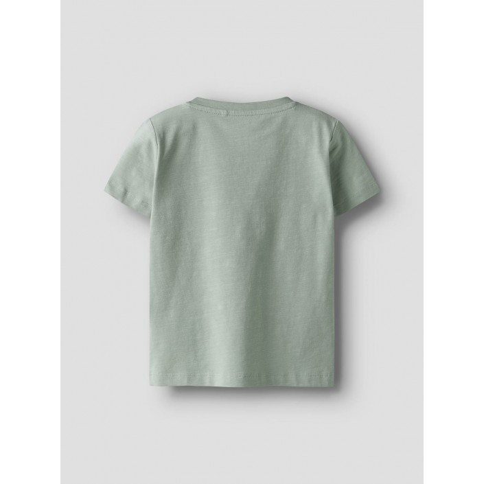 NAME IT MINI NMMHUGO SS TOP Aqua Gray | Freewear NMMHUGO SS TOP - www.freewear.nl - Freewear