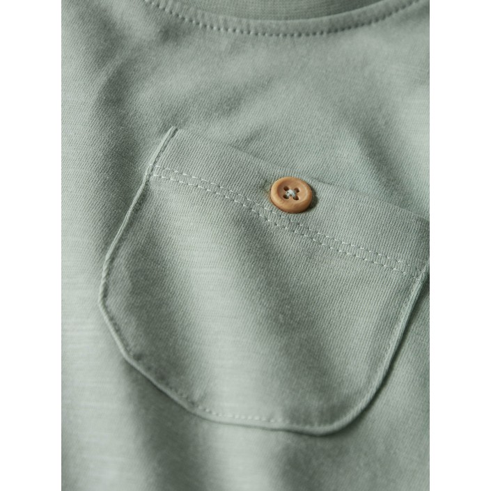 NAME IT MINI NMMHUGO SS TOP Aqua Gray | Freewear NMMHUGO SS TOP - www.freewear.nl - Freewear