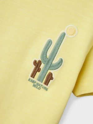 NAME IT MINI NMMHELMUT NREG SS TOP Lemon Meringue | Freewear NMMHELMUT NREG SS TOP - www.freewear.nl - Freewear