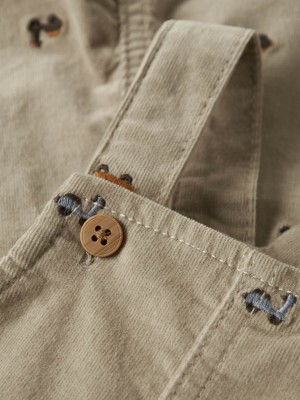 Name It NBMRYAN REG U R EMB CORD OVERALL 95: Island Fossil | Freewear NBMRYAN REG U R EMB CORD OVERALL 95: - www.freewear.nl - Freewear
