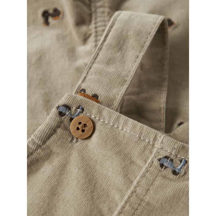 Name It NBMRYAN REG U R EMB CORD OVERALL 95: Island Fossil | Freewear NBMRYAN REG U R EMB CORD OVERALL 95: - www.freewear.nl - Freewear