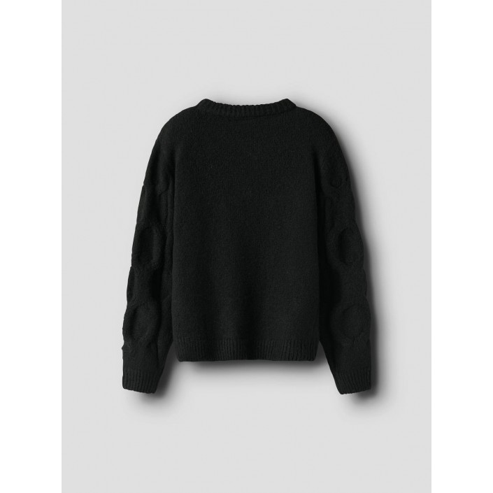 NAME IT KIDS NKFOLIVIA LS KNIT Black | Freewear NKFOLIVIA LS KNIT - www.freewear.nl - Freewear