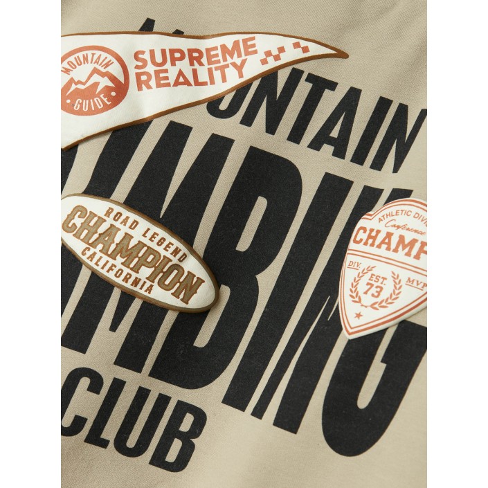 NAME IT MINI NMMOSMAN LS NREG SWEAT BRU BOX Island Fossil | Freewear NMMOSMAN LS NREG SWEAT BRU BOX - www.freewear.nl - Freewear