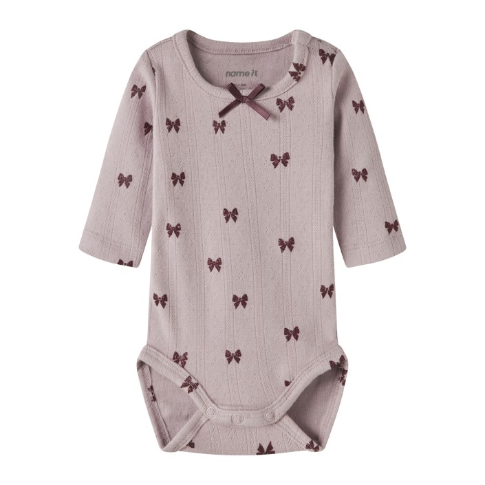 Name It NBFRIBBEA LS BODY Keepsake Lilac | Freewear NBFRIBBEA LS BODY - www.freewear.nl - Freewear