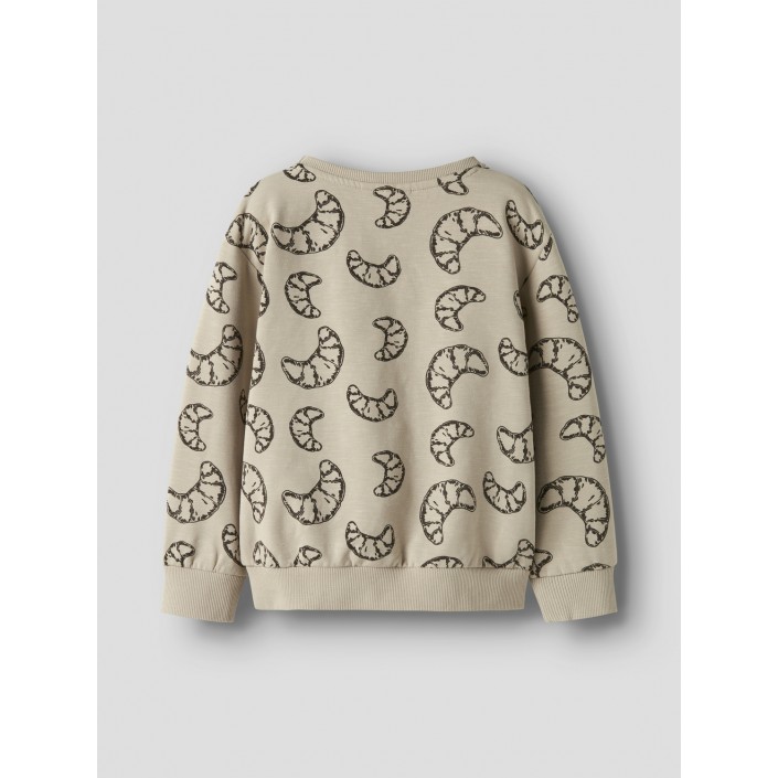 NAME IT MINI NMMRICHIE LS NREG SWEAT BRU Island Fossil | Freewear NMMRICHIE LS NREG SWEAT BRU - www.freewear.nl - Freewear