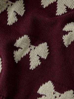 NAME IT MINI NMFREKKA LS KNIT Burgundy | Freewear NMFREKKA LS KNIT - www.freewear.nl - Freewear