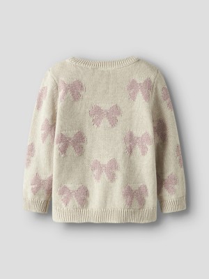 NAME IT MINI NMFREKKA LS KNIT Peyote Melange | Freewear NMFREKKA LS KNIT - www.freewear.nl - Freewear