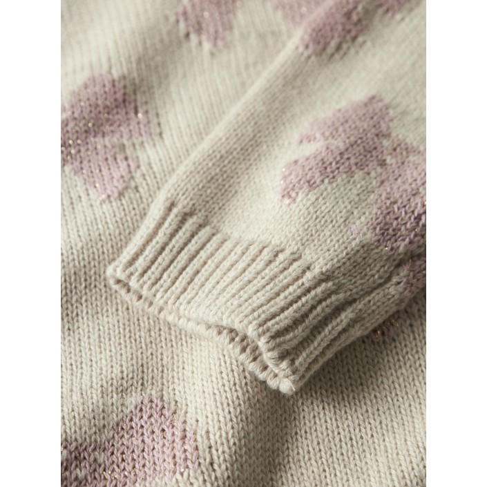 NAME IT MINI NMFREKKA LS KNIT Peyote Melange | Freewear NMFREKKA LS KNIT - www.freewear.nl - Freewear