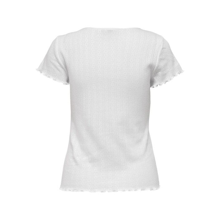 Only ONLCARLOTTA S/S TOP JRS NOOS White | Freewear ONLCARLOTTA S/S TOP JRS NOOS - www.freewear.nl - Freewear