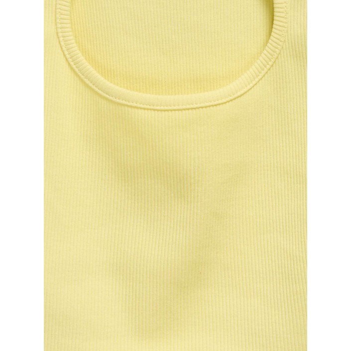 Only KOGNESSA S/L CUT OUT TOP BOX JRS Yellow Pear/Back Cut Out | Freewear KOGNESSA S/L CUT OUT TOP BOX JRS - www.freewear.nl - Freewear