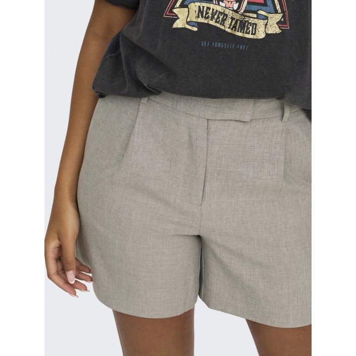 Only ONLLINDA HW MEL SHORTS TLR NOOS Fungi/MELANGE | Freewear ONLLINDA HW MEL SHORTS TLR NOOS - www.freewear.nl - Freewear