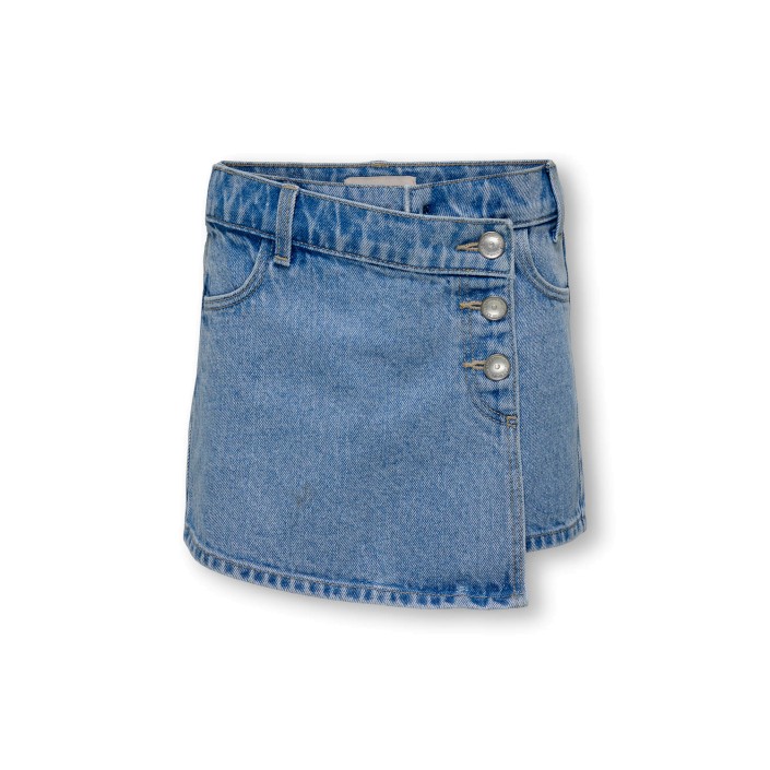 Only KOGJENNY SKORT DNM PIM020 NOOS medium blue denim | Freewear KOGJENNY SKORT DNM PIM020 NOOS - www.freewear.nl - Freewear