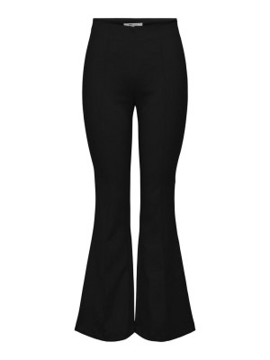 Only ONLASTRID LIFE HW FLARE PIN PANT CC: Black | Freewear ONLASTRID LIFE HW FLARE PIN PANT CC: - www.freewear.nl - Freewear