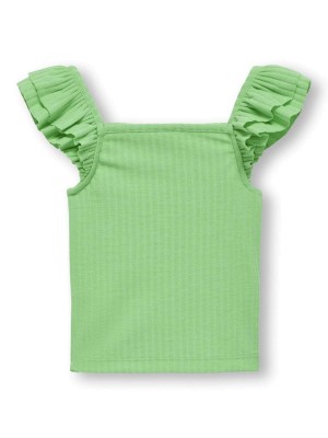 ONLY:KIDS ONLY KMGNELLA S/L FRILLSTRAPS TOP JRS Spring Bouquet | Freewear