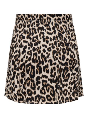 Only ONLNALA LIFE SKORT WVN NOOS Pumice Stone/LEO | Freewear ONLNALA LIFE SKORT WVN NOOS - www.freewear.nl - Freewear
