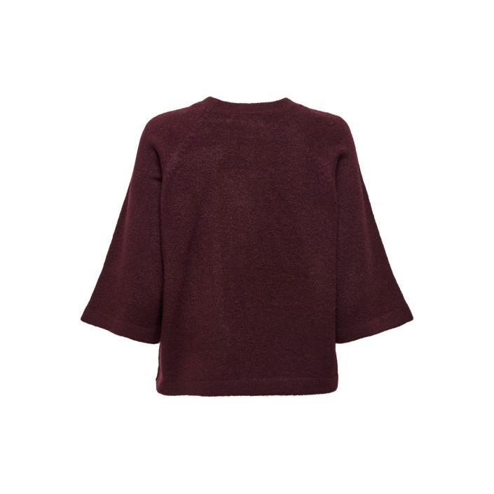 Only ONLSIMONI 3/4 PULLOVER KNT NOOS Port Royale/MELANGE | Freewear ONLSIMONI 3/4 PULLOVER KNT NOOS - www.freewear.nl - Freewear