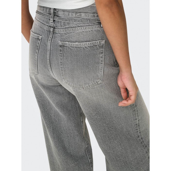 Only ONLGIANNA MW STRAIGHT DOT757 DNM NO: Medium Grey Denim | Freewear ONLGIANNA MW STRAIGHT DOT757 DNM NO: - www.freewear.nl - Freewear
