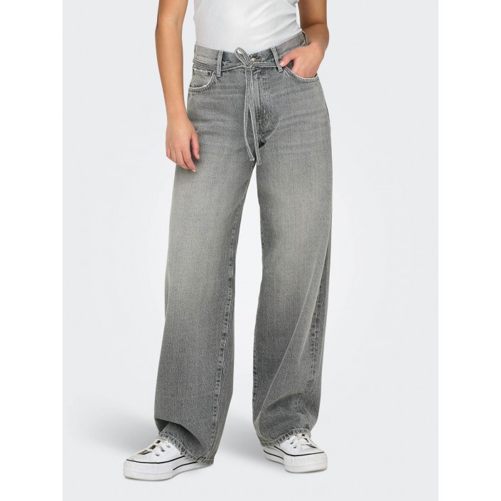 Only ONLGIANNA MW STRAIGHT DOT757 DNM NO: Medium Grey Denim | Freewear ONLGIANNA MW STRAIGHT DOT757 DNM NO: - www.freewear.nl - Freewear
