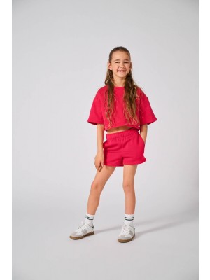 Only KOGFAVE SHORTS SWT Raspberry | Freewear KOGFAVE SHORTS SWT - www.freewear.nl - Freewear