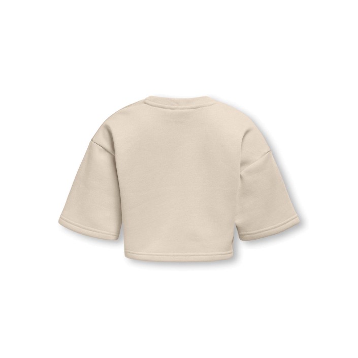 Only KOGFAVE S/S SHORT SWT Whitecap Gray | Freewear KOGFAVE S/S SHORT SWT - www.freewear.nl - Freewear