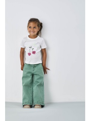 ONLY:KIDS ONLY KMGCANDY LIFE S/S PRINTED TEE JRS N: Cloud Dancer/Cherries | Freewear KMGCANDY LIFE S/S PRINTED TEE JRS N: - www.freewear.nl - Freewear