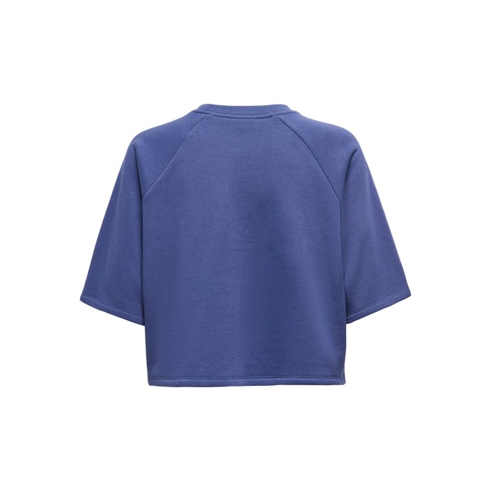 Only ONLCORA S/S PRINT O-NECK UB SWT Skipper Blue/Bairro alto | Freewear ONLCORA S/S PRINT O-NECK UB SWT - www.freewear.nl - Freewear