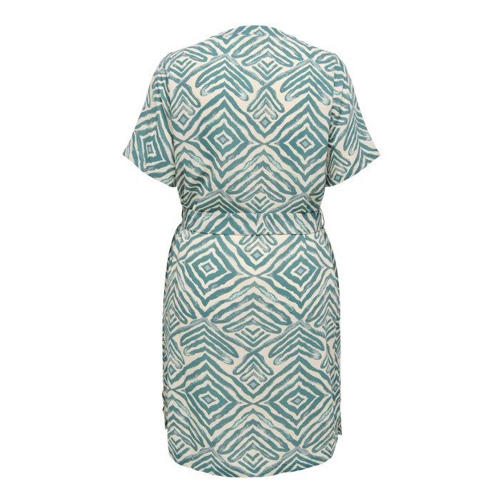 Carmakoma CARSHILLA 2/4 KNEE DRESS AOP BS Abyss/TRIBE | Freewear CARSHILLA 2/4 KNEE DRESS AOP BS - www.freewear.nl - Freewear