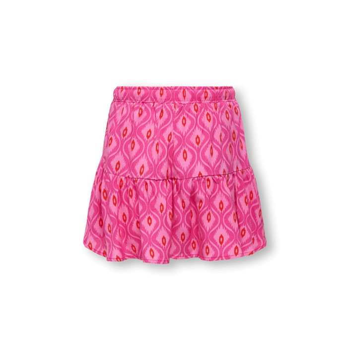 Only KOGZALINA LIFE AOP SKORTS PTM Fuchsia Purple/656 Vibrant Geo | Freewear KOGZALINA LIFE AOP SKORTS PTM - www.freewear.nl - Freewear