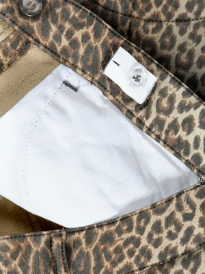 Only KOGNAOMI WASHED AOP SKORTS CS PNT Toasted Coconut/Leo Washed | Freewear KOGNAOMI WASHED AOP SKORTS CS PNT - www.freewear.nl - Freewear
