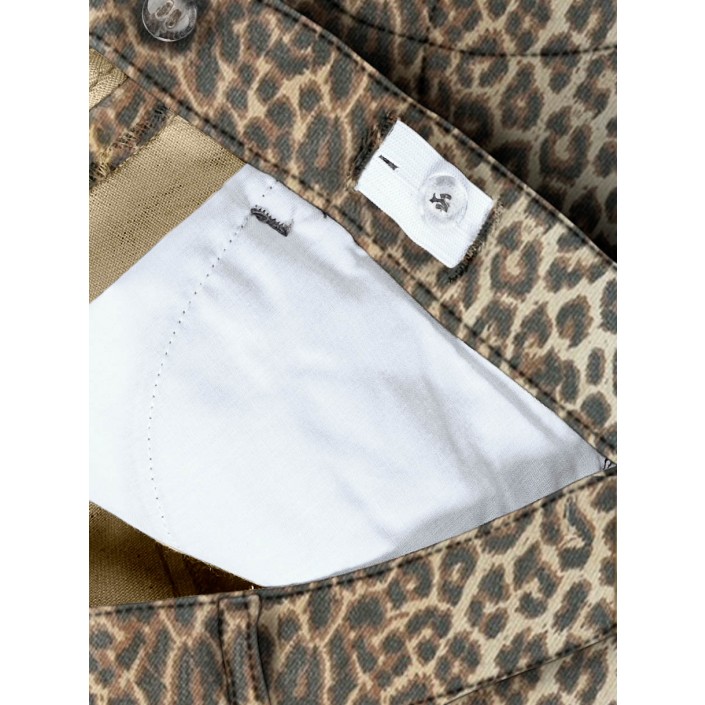 Only KOGNAOMI WASHED AOP SKORTS CS PNT Toasted Coconut/Leo Washed | Freewear KOGNAOMI WASHED AOP SKORTS CS PNT - www.freewear.nl - Freewear