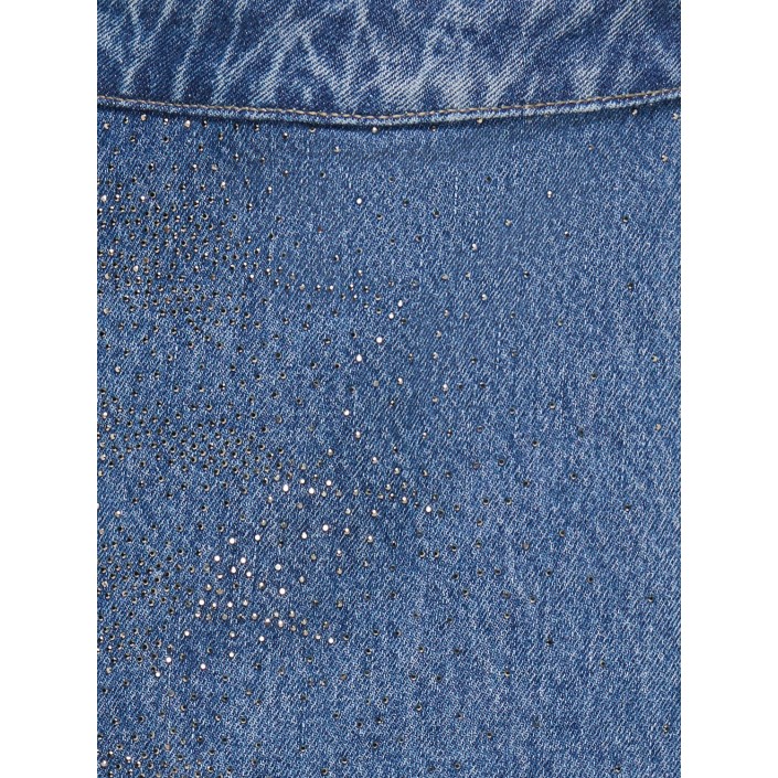 Only KOGSTELLA RHINESTONE SKORT DNM Light Blue Denim | Freewear KOGSTELLA RHINESTONE SKORT DNM - www.freewear.nl - Freewear