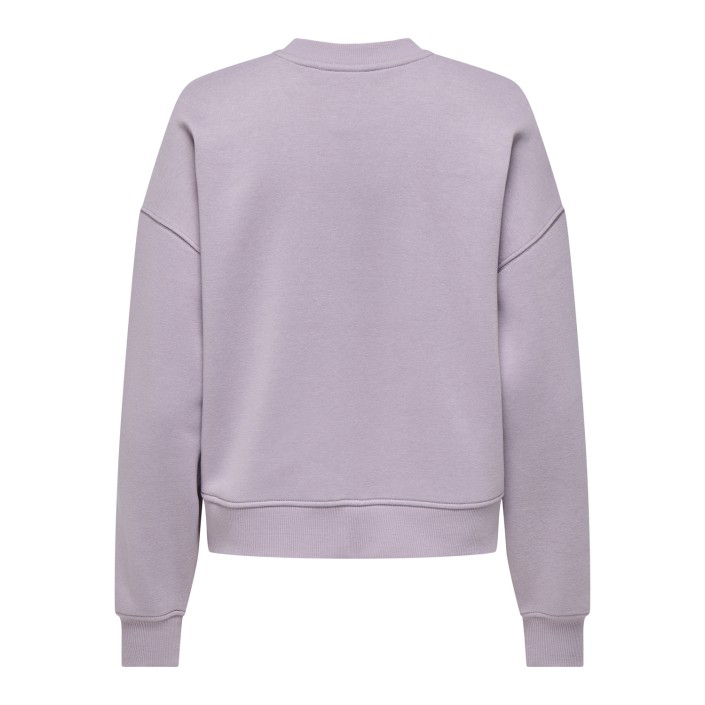 Only ONLBEST L/S PRINT CREW NECK SWT Nirvana/You me | Freewear ONLBEST L/S PRINT CREW NECK SWT - www.freewear.nl - Freewear