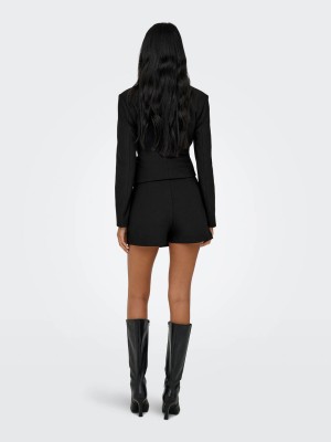 Only ONLLAMINA LIFE MW SKORT TLR Black | Freewear ONLLAMINA LIFE MW SKORT TLR - www.freewear.nl - Freewear