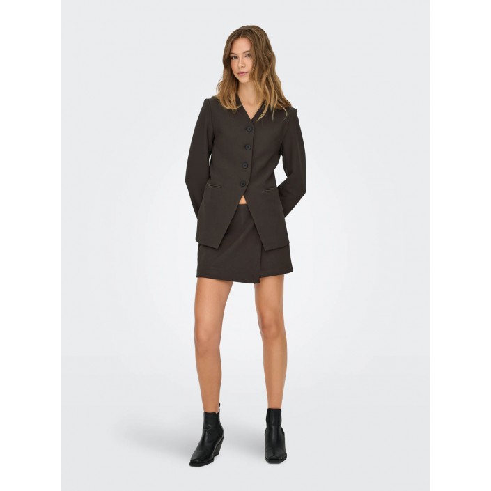 Only ONLLAMINA LIFE MW SKORT TLR Mulch | Freewear ONLLAMINA LIFE MW SKORT TLR - www.freewear.nl - Freewear