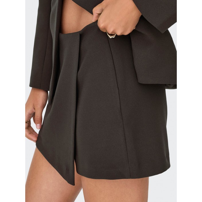 Only ONLLAMINA LIFE MW SKORT TLR Mulch | Freewear ONLLAMINA LIFE MW SKORT TLR - www.freewear.nl - Freewear