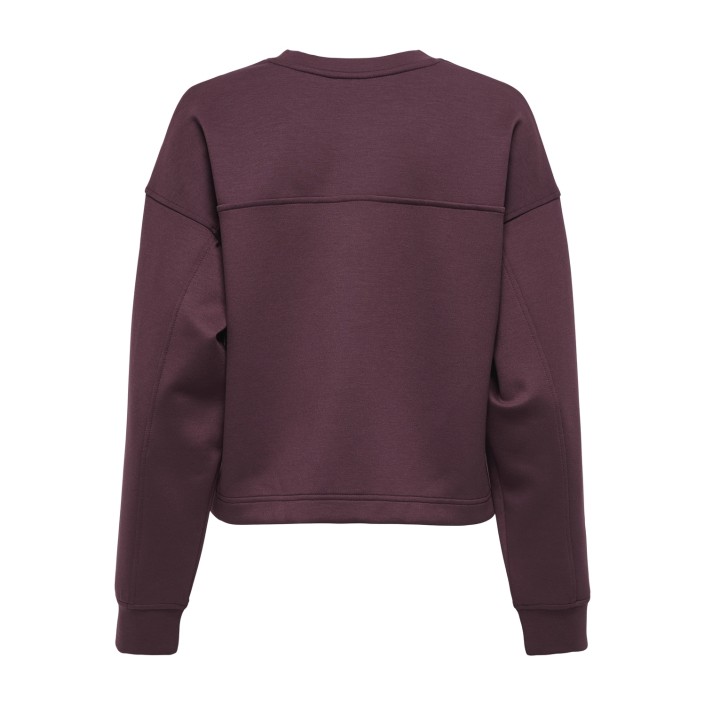 Only ONLALINA LIFE SLIT ROUNDNECK SWT Decadent Chocolate | Freewear ONLALINA LIFE SLIT ROUNDNECK SWT - www.freewear.nl - Freewear