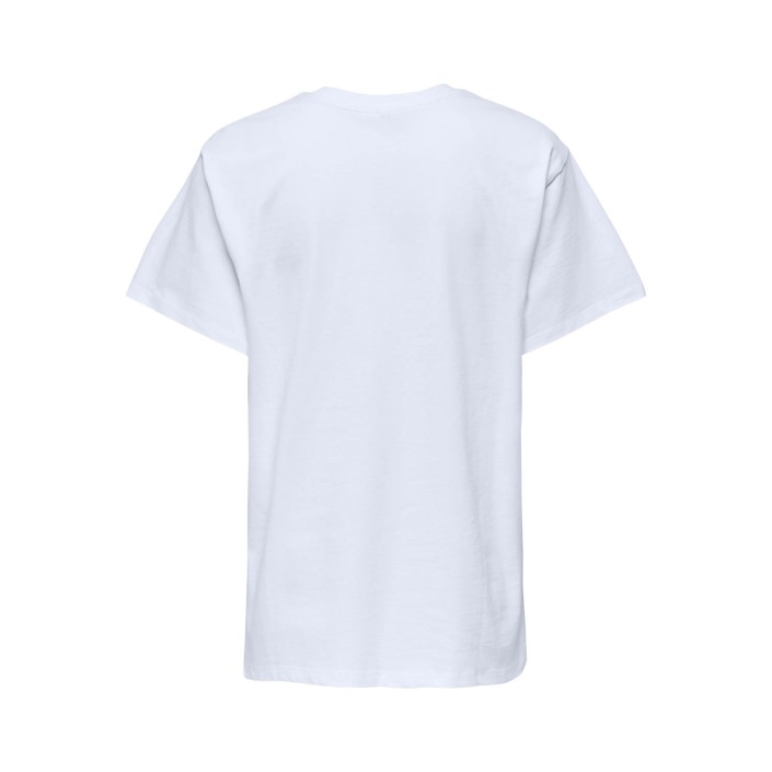 Only ONLRIKKA S/S SATIN PRINT TOP BOX CS: Bright White/Game | Freewear ONLRIKKA S/S SATIN PRINT TOP BOX CS: - www.freewear.nl - Freewear