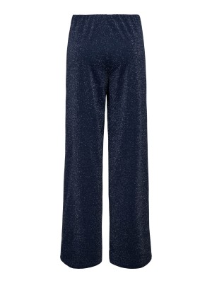 Only ONLALYA LIFE MW WIDE GLIT PANT TLR : Black/SILVER GLITTER | Freewear ONLALYA LIFE MW WIDE GLIT PANT TLR : - www.freewear.nl - Freewear