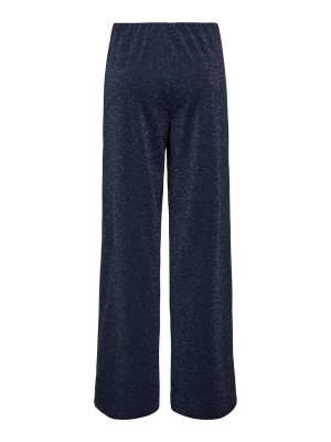 Only ONLALYA LIFE MW WIDE GLIT PANT TLR : Night Sky/SILVER GLITTER | Freewear ONLALYA LIFE MW WIDE GLIT PANT TLR : - www.freewear.nl - Freewear