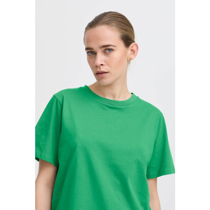 ICHI IHPALMER LOOSE SS:T-Shirts Pine Green | Freewear IHPALMER LOOSE SS:T-Shirts - www.freewear.nl - Freewear