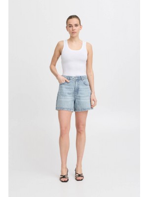 ICHI IHAVENY SHO:Shorts WASHED LIGHT BLUE | Freewear IHAVENY SHO:Shorts - www.freewear.nl - Freewear