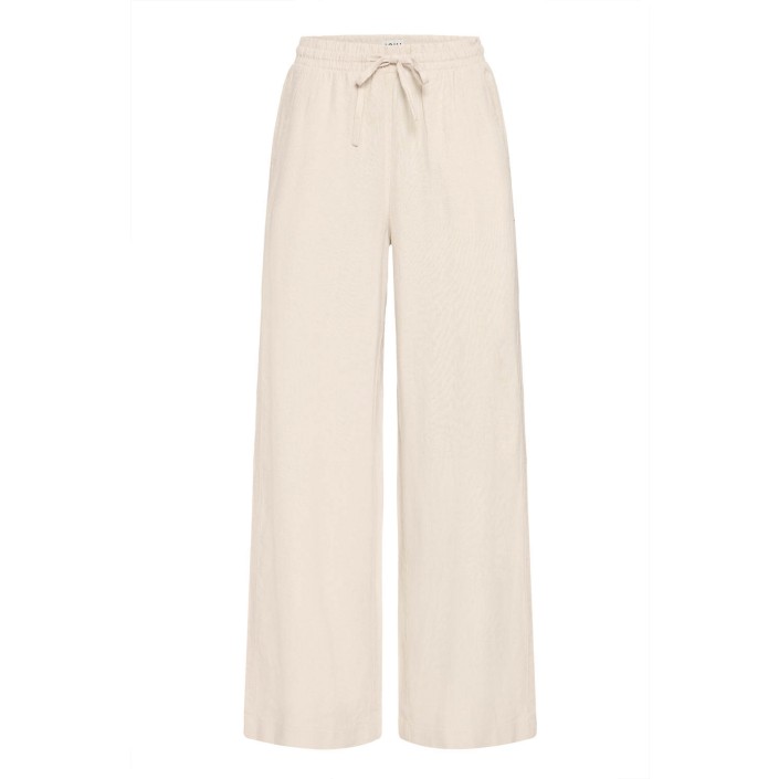 ICHI IHLINNO PA FL:Pants Natural Ecru | Freewear IHLINNO PA FL:Pants - www.freewear.nl - Freewear
