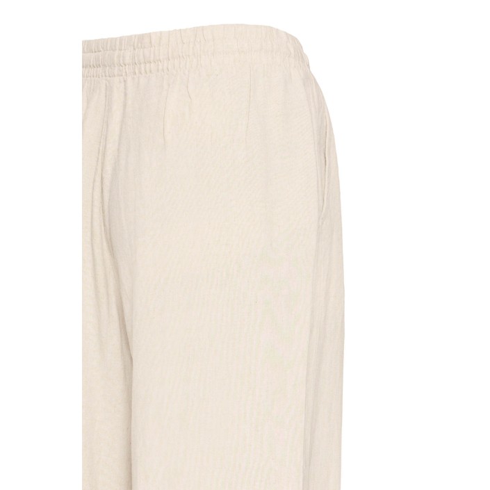 ICHI IHLINNO PA FL:Pants Natural Ecru | Freewear IHLINNO PA FL:Pants - www.freewear.nl - Freewear