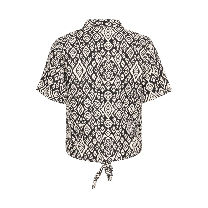 ICHI IHLINNO SH2:Shirts/Blouse Natural Ecru | Freewear IHLINNO SH2:Shirts/Blouse - www.freewear.nl - Freewear