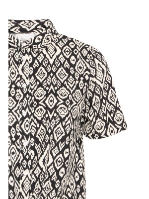 ICHI IHLINNO SH2:Shirts/Blouse Natural Ecru | Freewear IHLINNO SH2:Shirts/Blouse - www.freewear.nl - Freewear