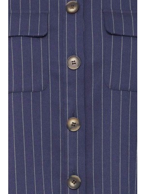 ICHI IHLANOLA SH:Shirts/Blouse Patriot Blue | Freewear IHLANOLA SH:Shirts/Blouse - www.freewear.nl - Freewear