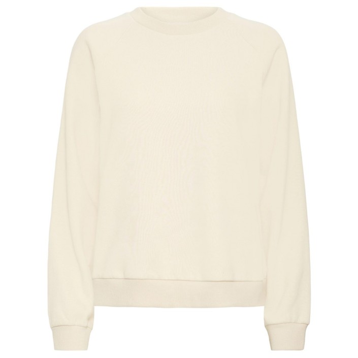 ICHI IHLELA SW5:Sweatshirt BIRCH COWHIDE GLITTER | Freewear IHLELA SW5:Sweatshirt - www.freewear.nl - Freewear